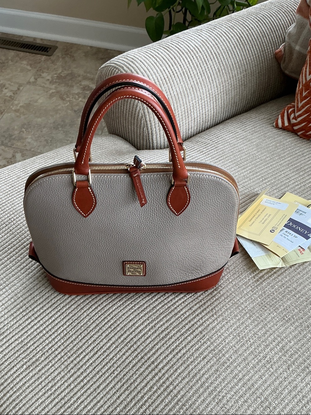 Dooney & Bourke Zip Zip Satchel